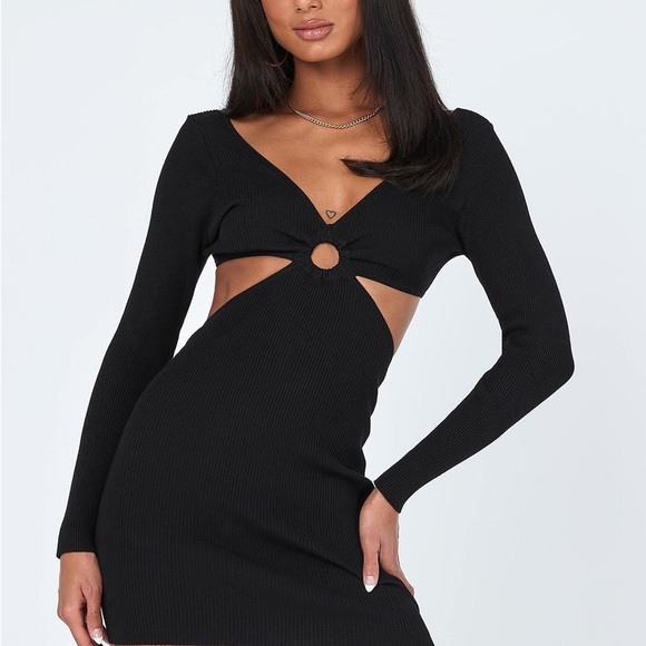Princess Polly Dresses & Skirts - Princess Polly Cut Out Mini Dress NWT